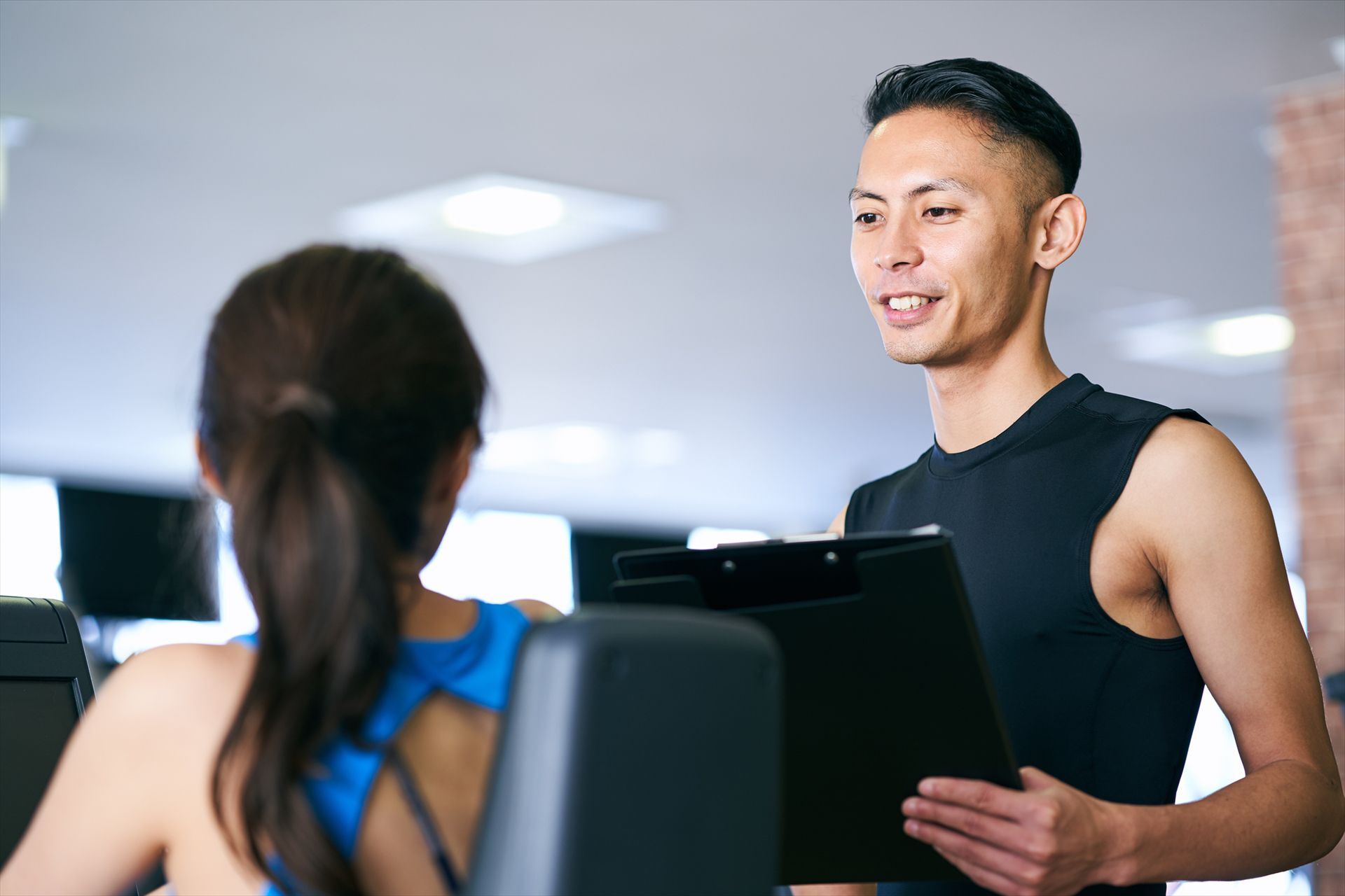 トレーナーと相談